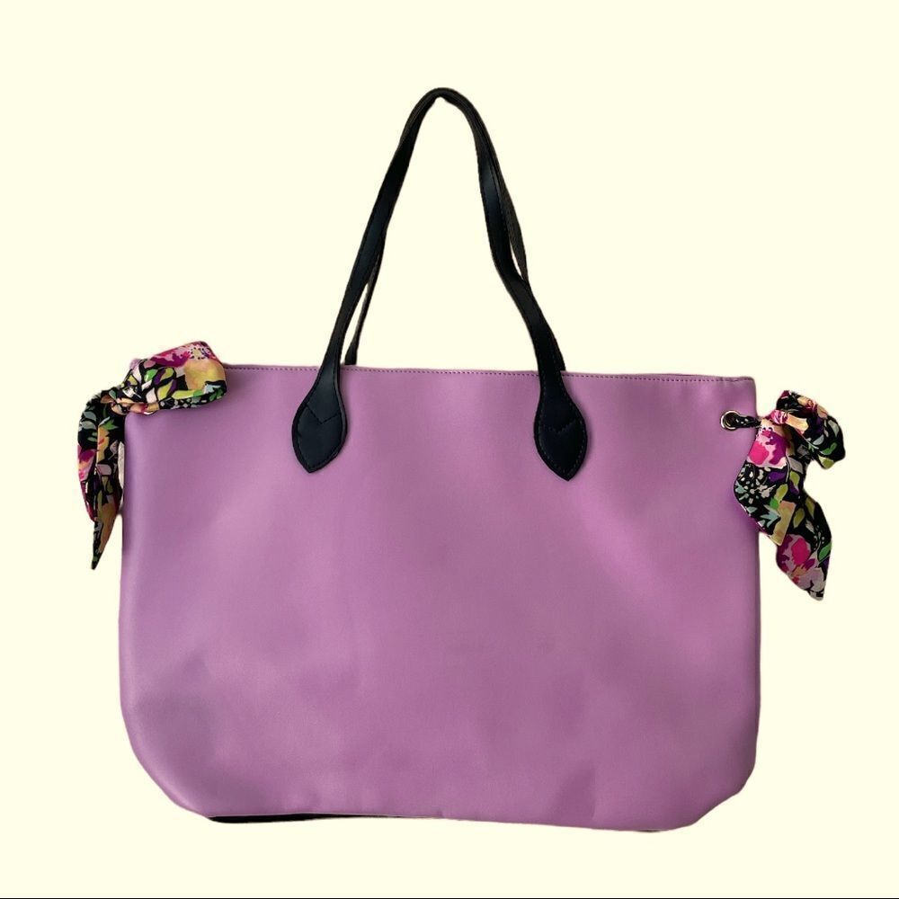 SIMPLY SPRING Violet Tote Bag